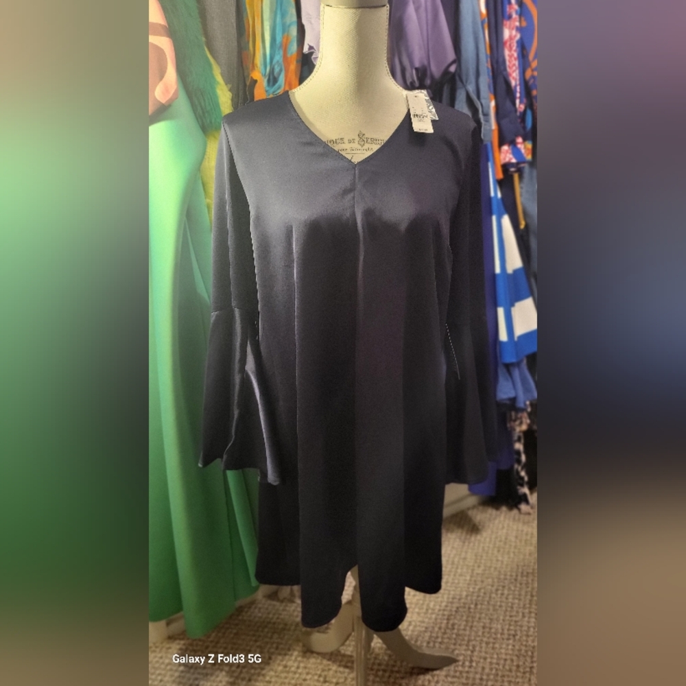 NWT Navy, New York & Company Dress, Size Small,